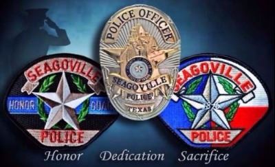 Police Department Patch and Badge