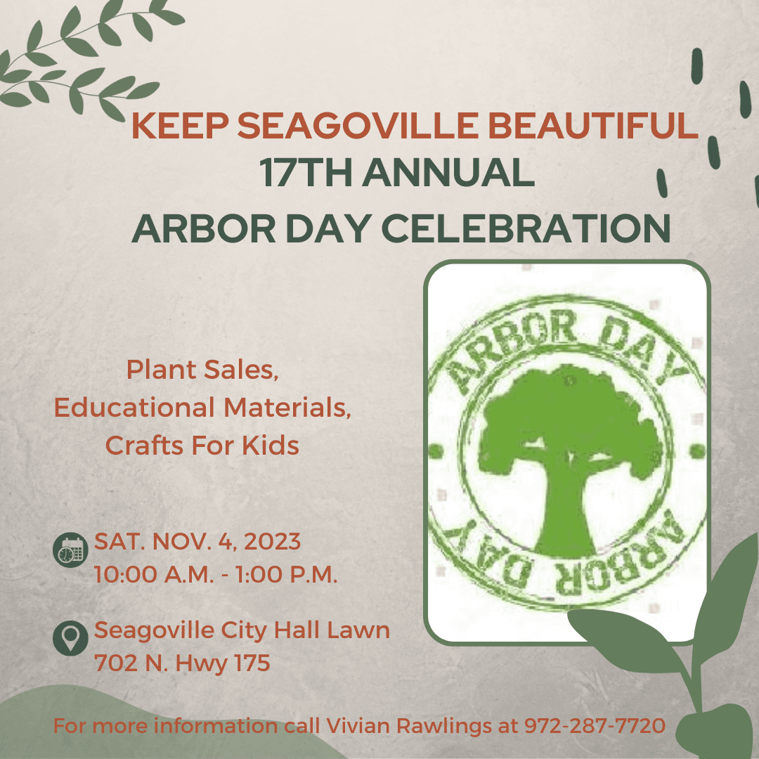 New Arbor Day Flyer 2023