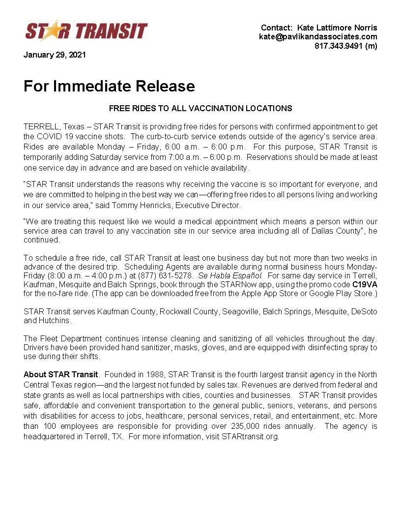 Final Free rides to shots release